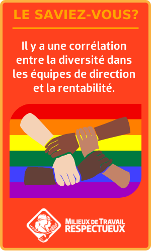 Le saviez-vous? Il y a une corrélation entre la diversité dans les équipes de direction et la rentabilité.